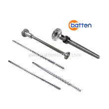 Bimetallic extruder screw barrel for PE film machine